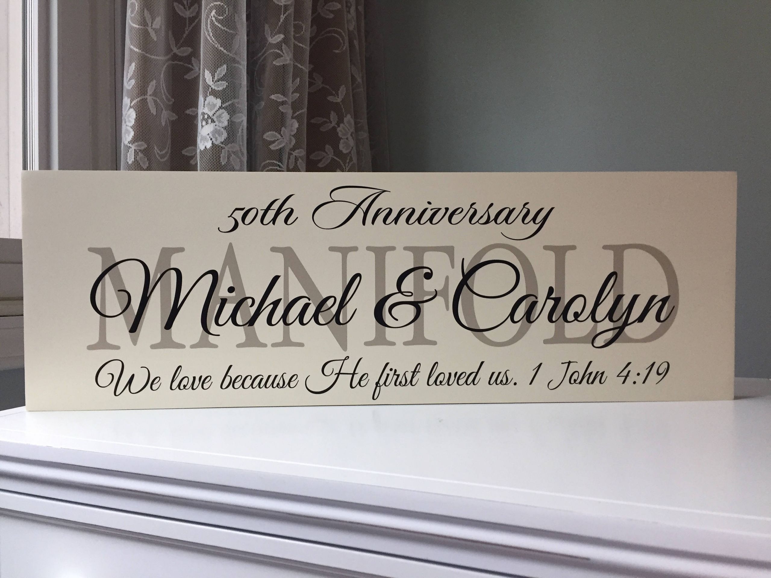 Gift Ideas For 50th Wedding Anniversary
 50th Wedding Anniversary Gifts for Parents Gift Ideas party