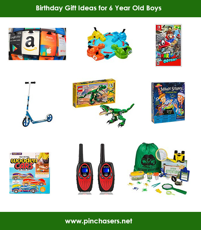 Gift Ideas For 6 Year Old Boys
 Birthday Party Gift Ideas for 6 year old Boys