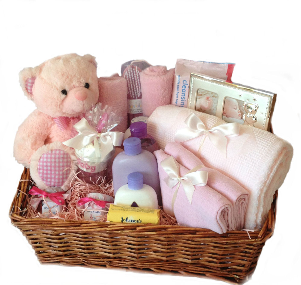 Gift Ideas For A Baby Girl
 Baby Girl Hamper New baby ts nappy cakes and