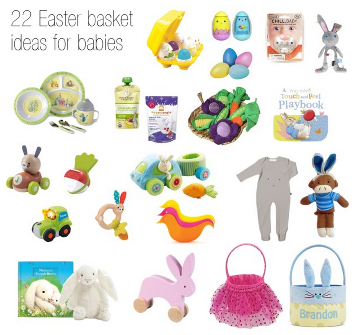 Gift Ideas For Baby'S First Easter
 22 Adorable Easter basket ideas for babies