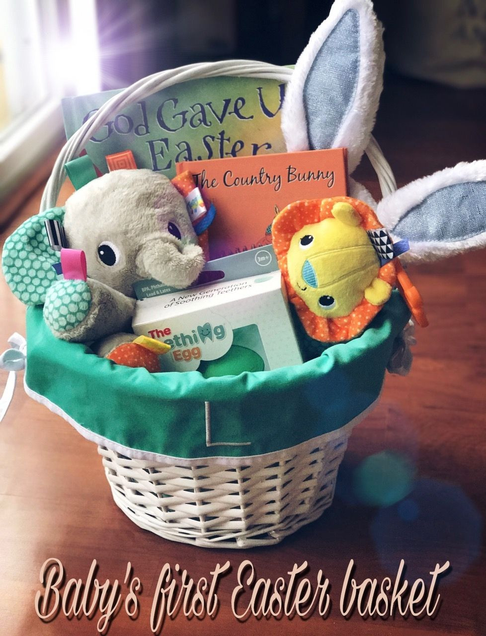 Gift Ideas For Baby'S First Easter
 Baby’s first Easter basket – As The Speerit Moves You