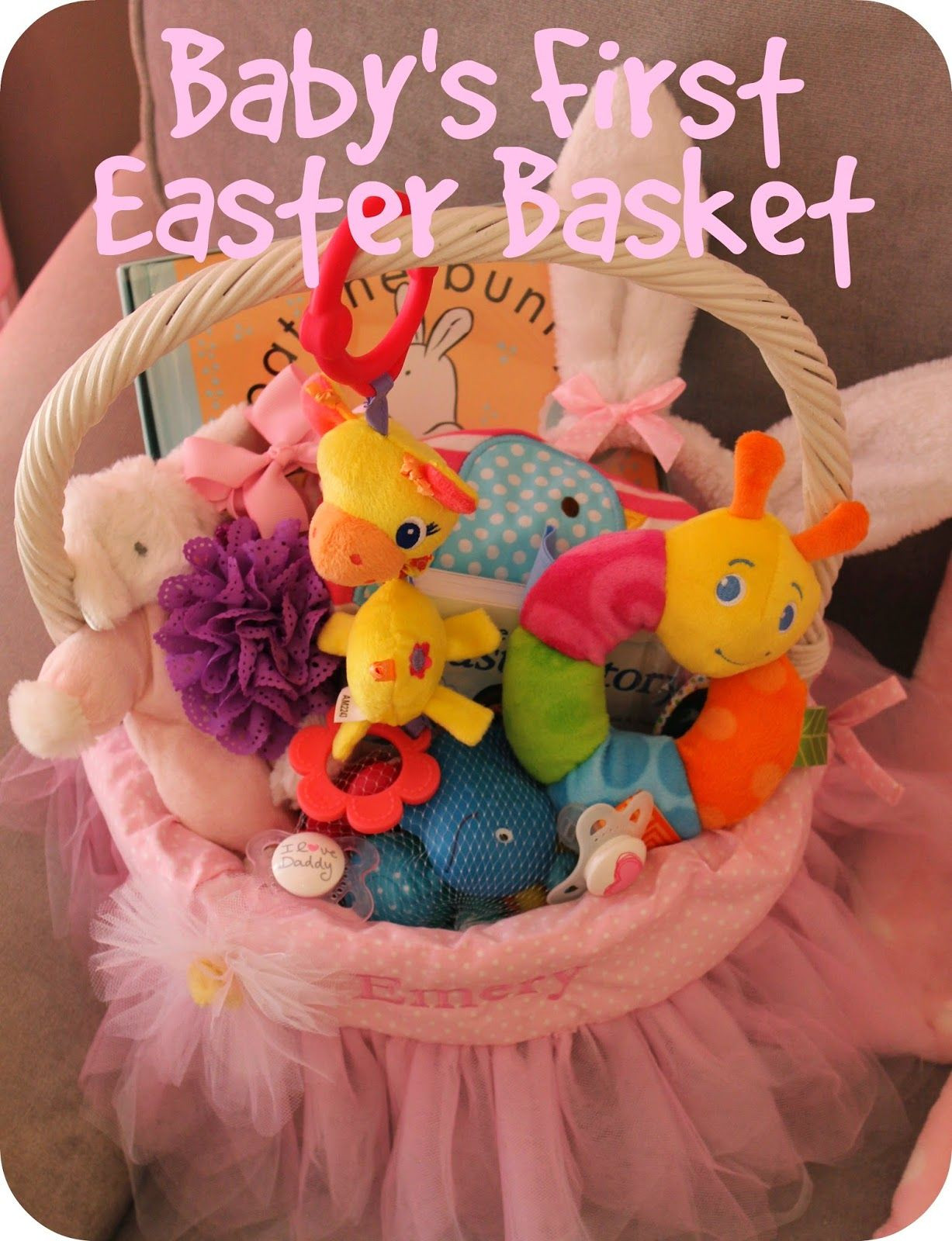 Gift Ideas For Baby'S First Easter
 baby s first easter basket ideas for a newborn