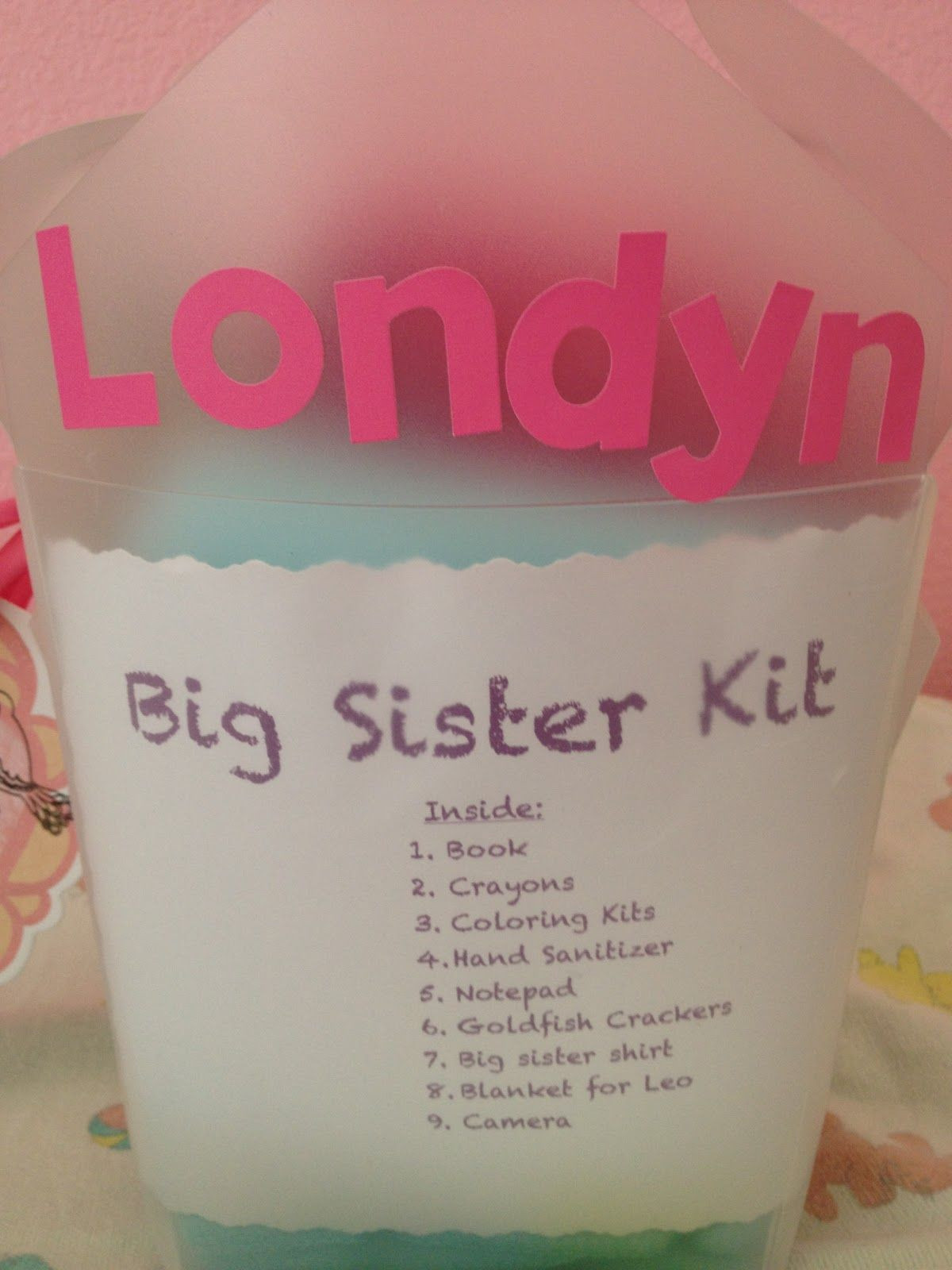 Gift Ideas For Big Brother From New Baby
 Big Sister or brother Kit So cute I ll take three