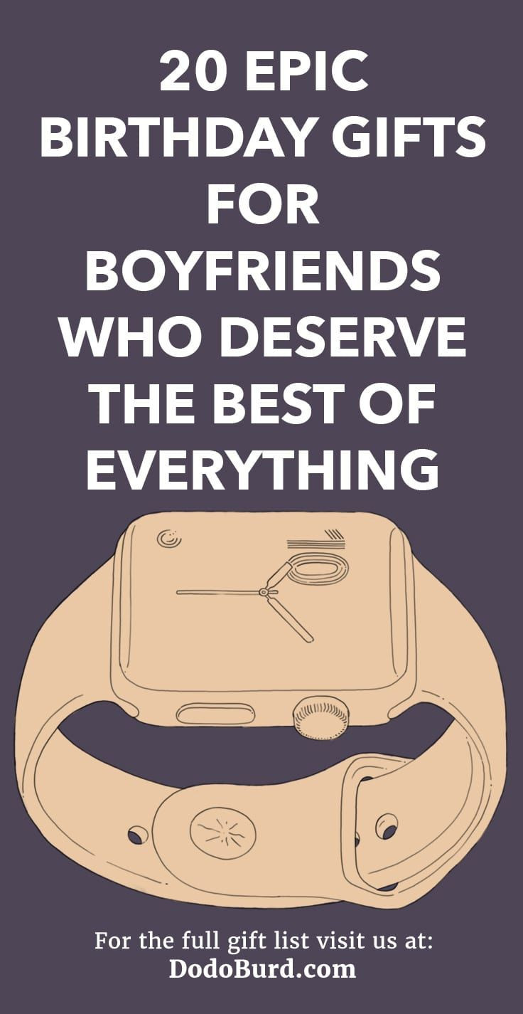 Gift Ideas For Boyfriend Who Has Everything
 20 Epic Birthday Gifts for Boyfriends Who Deserve the Best