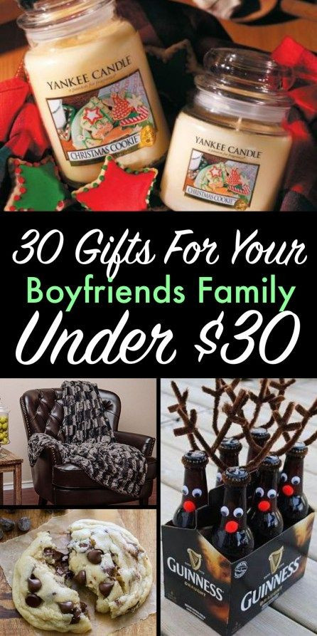 Gift Ideas For Boyfriends Family
 Gifts For Your Boyfriend s Family Under $30