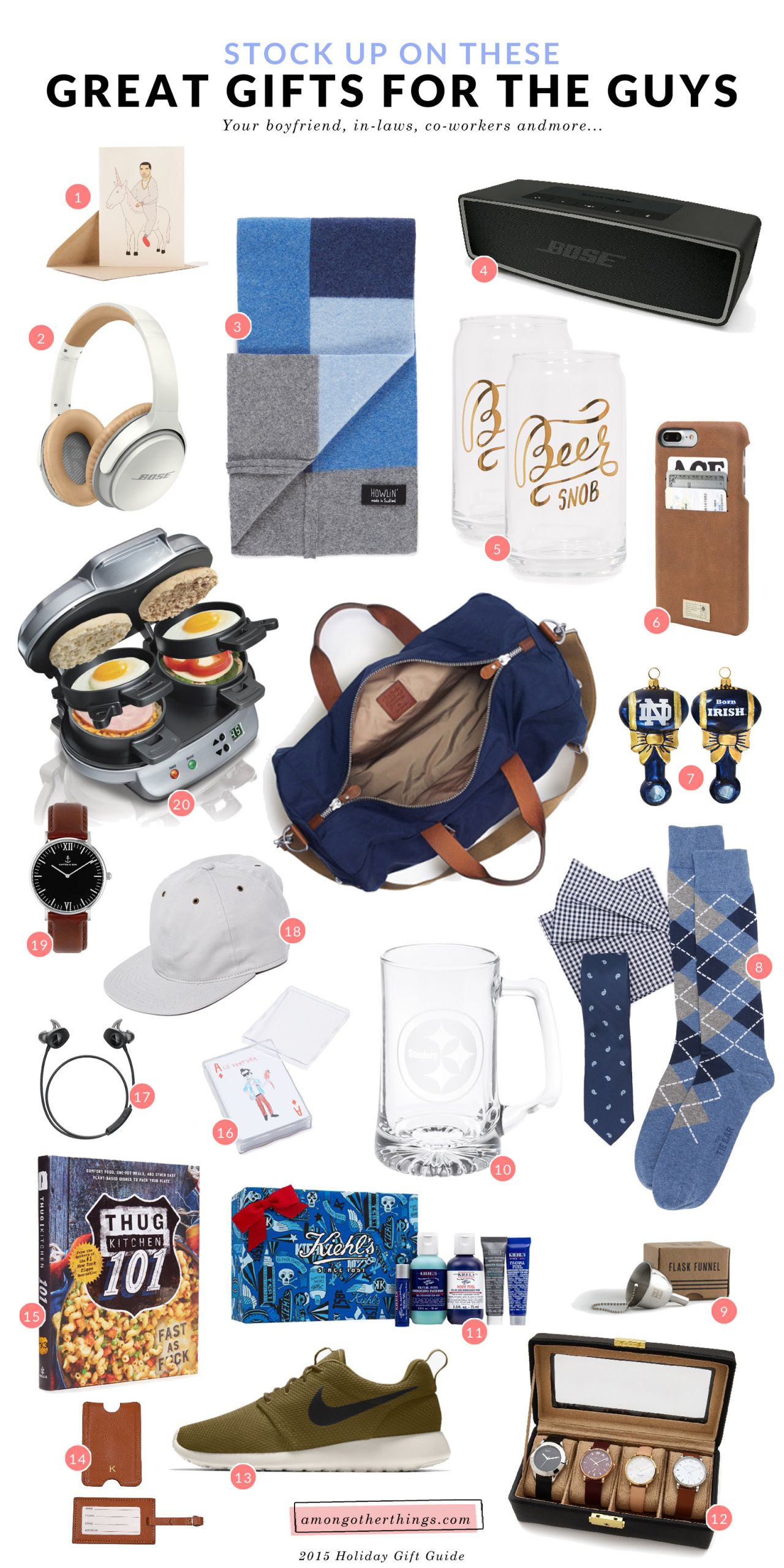 Gift Ideas For Boyfriends Family
 Gift Guide for the Guys in Your Life