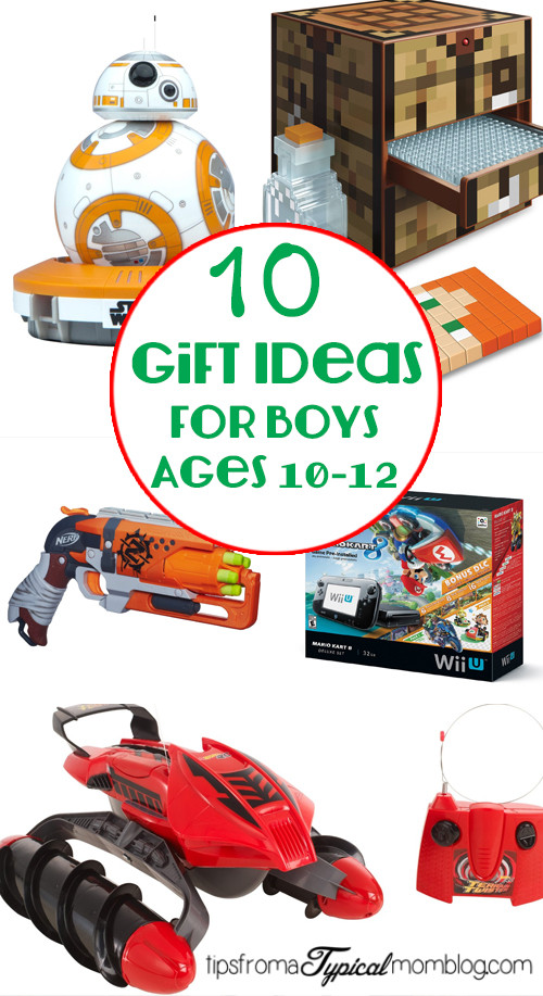 Gift Ideas For Boys Age 11
 10 Gifts for Boys ages 10 12 Tips from a Typical Mom