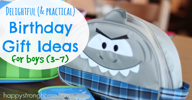 Gift Ideas For Boys Age 3
 Delightful yet practical birthday t ideas for boys