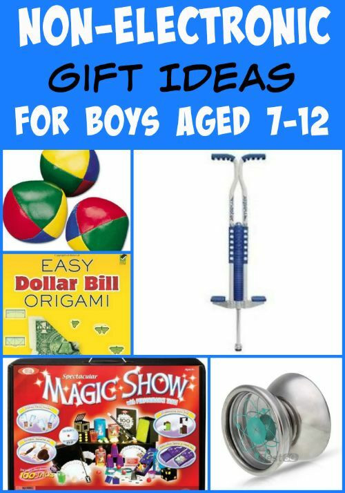 Gift Ideas For Boys Age 7
 Non Electronic Gift Ideas for Boys Aged 7 12