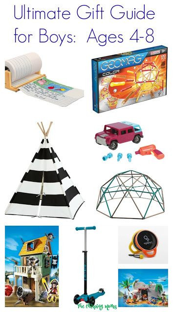 Gift Ideas For Boys Age 9
 Ultimate Gift Guide for Boys Ages 4 8