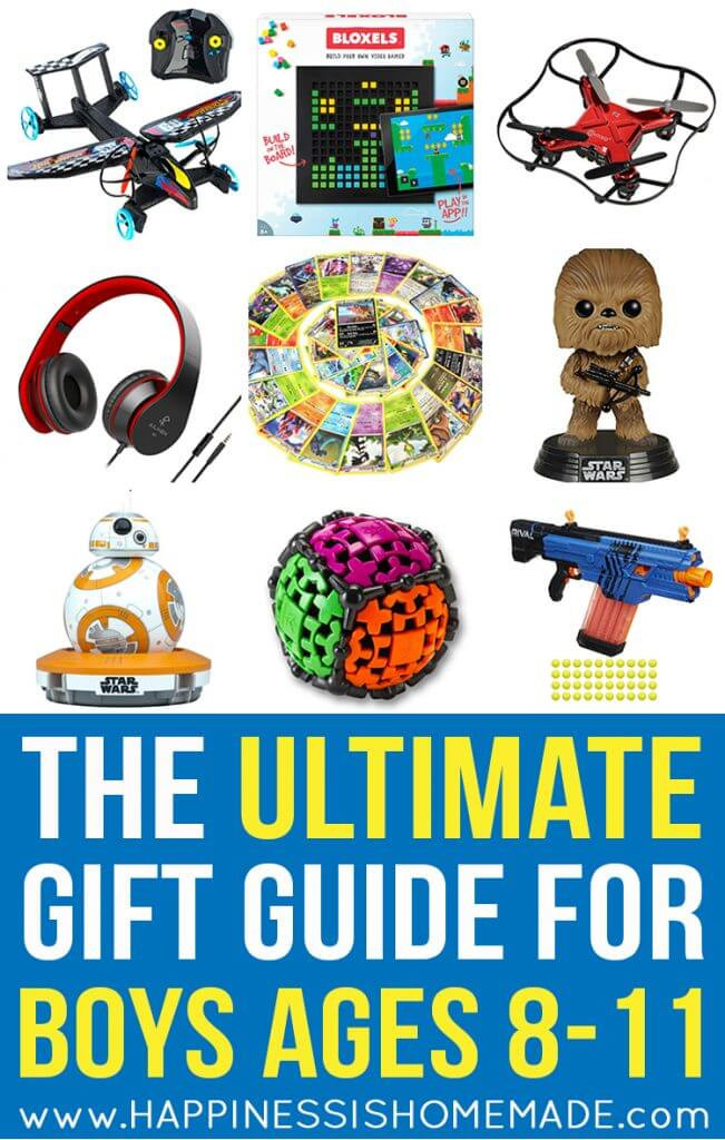 Gift Ideas For Boys Age 9
 The Best Gift Ideas for Boys Ages 8 11 Happiness is Homemade
