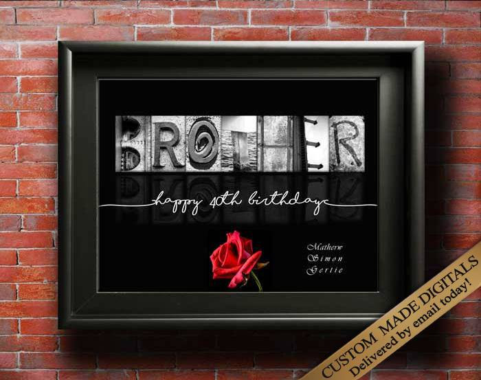 Gift Ideas For Brother In Law Birthday
 Brothers Birthday Gift for brother in law Brother Gift