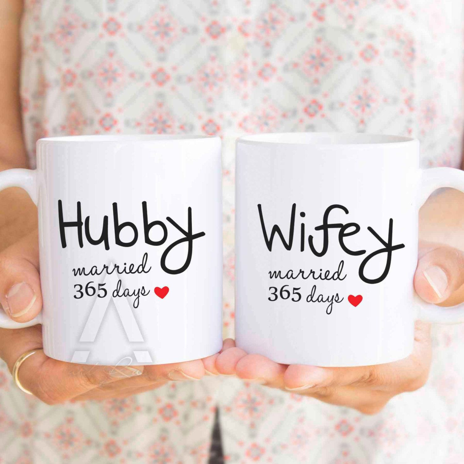 Gift Ideas For Couple Friends
 1 year wedding anniversary t for him couple coffee