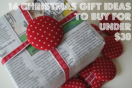 Gift Ideas For Couples Under 30
 Christmas Gift Ideas For Under $30 For Men and Women