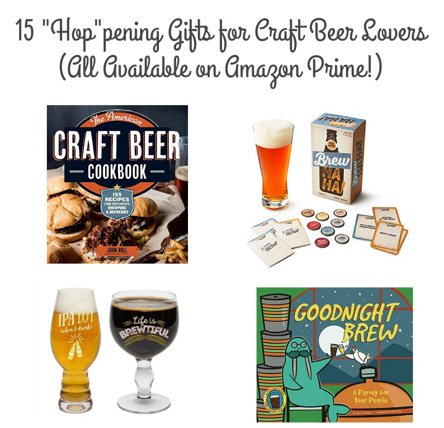 Gift Ideas For Craft Beer Lovers
 Frugal Foo Mama 15 "Hop"pening Gift Ideas for Craft