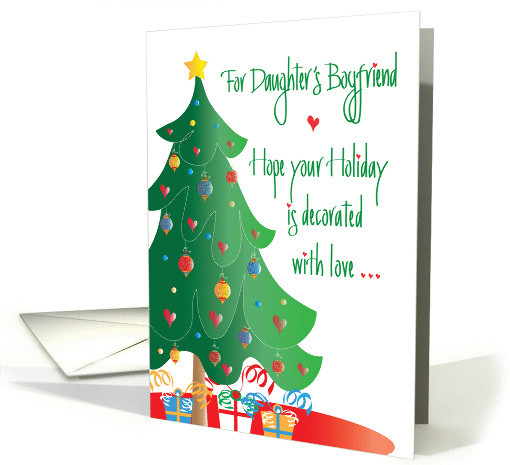 Gift Ideas For Daughters Boyfriend
 Christmas for Daughter s Boyfriend Decorated Tree and