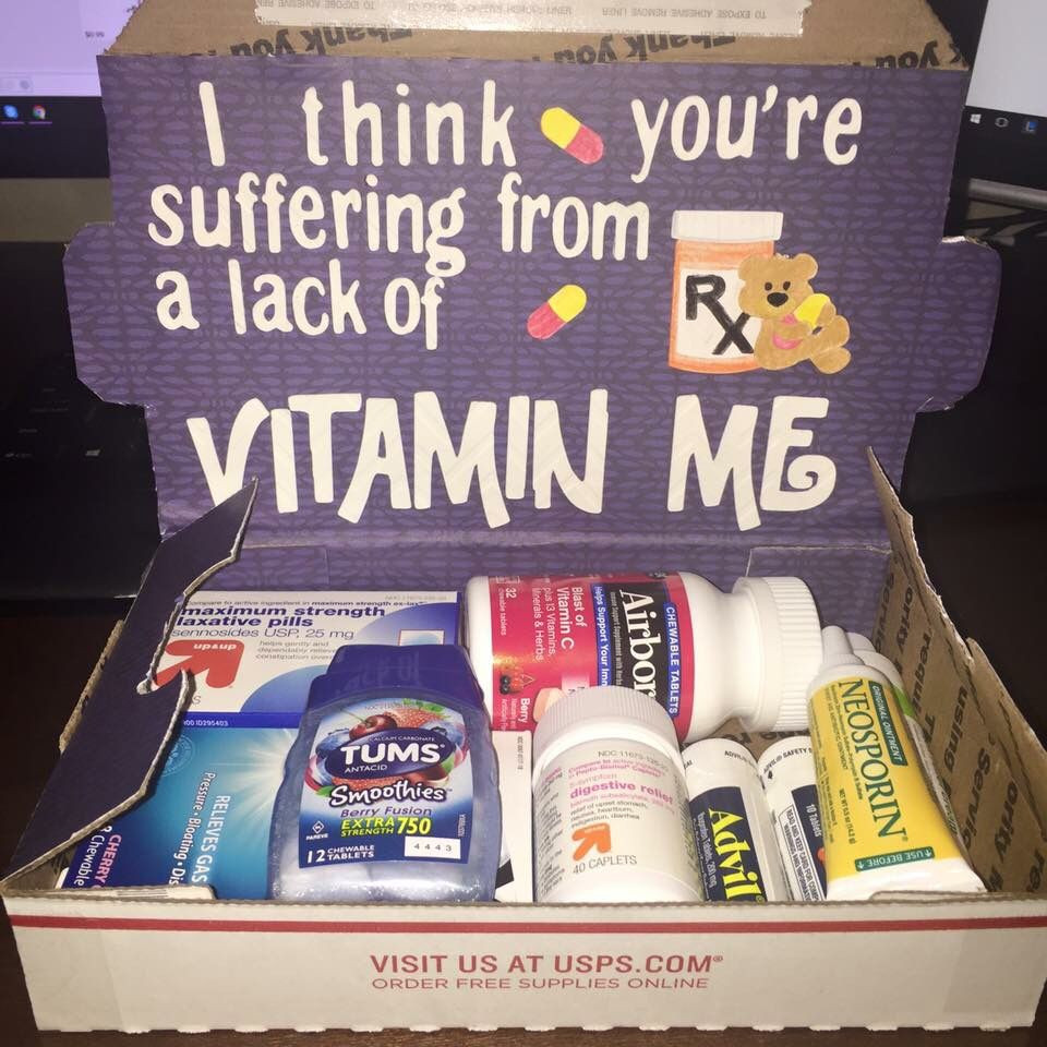 Gift Ideas For Deployed Boyfriend
 Vitamin Me small military care package