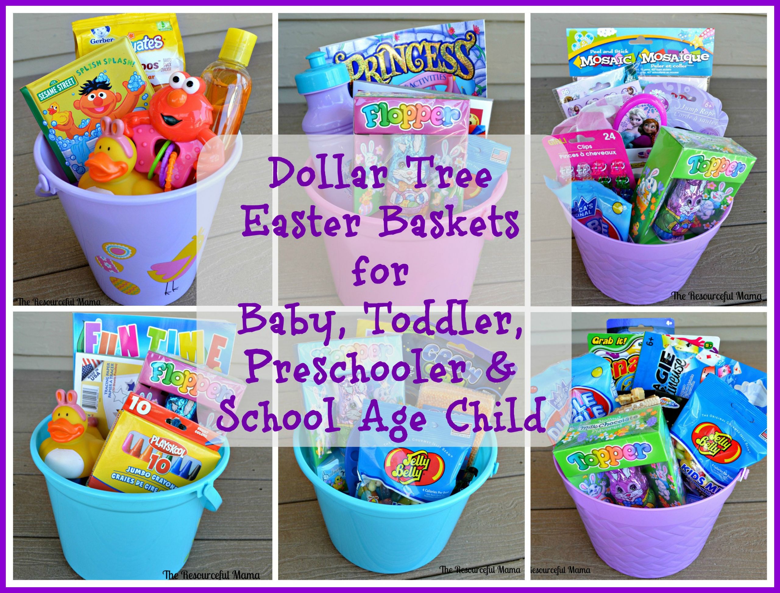 Gift Ideas For Easter Baskets
 Dollar Tree Easter Baskets The Resourceful Mama