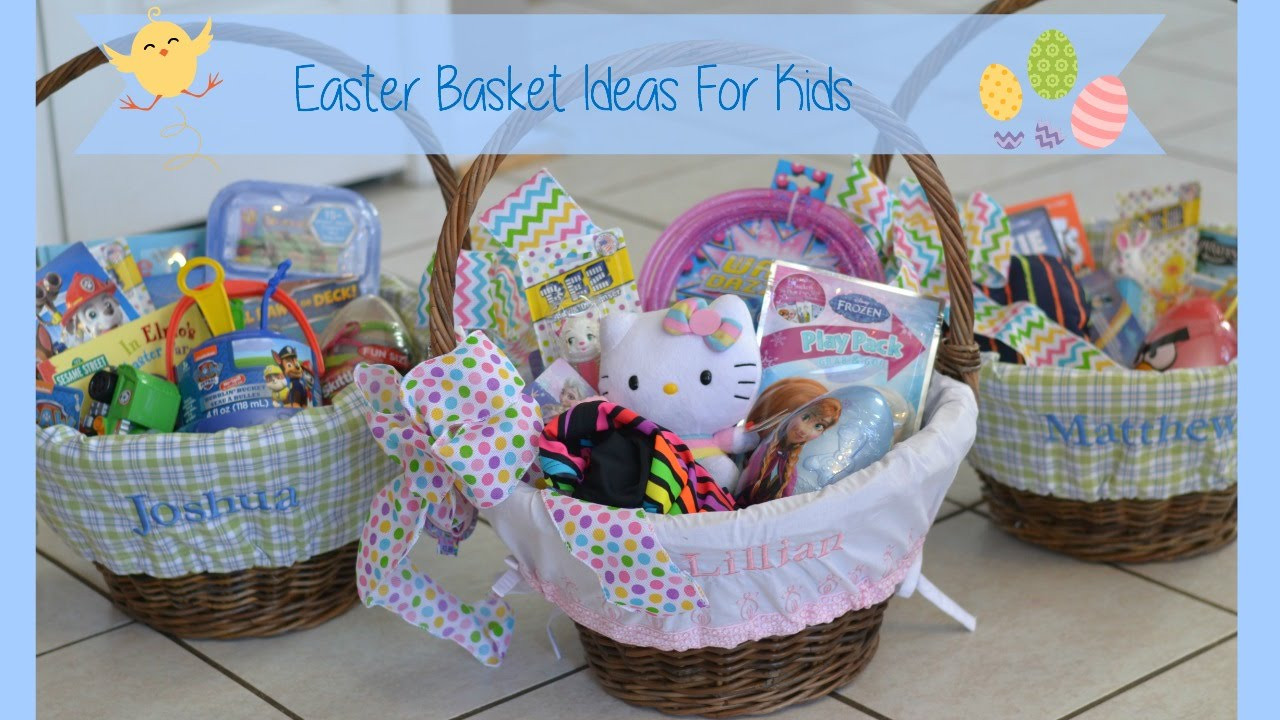 Gift Ideas For Easter Baskets
 Easter Basket Ideas For Kids