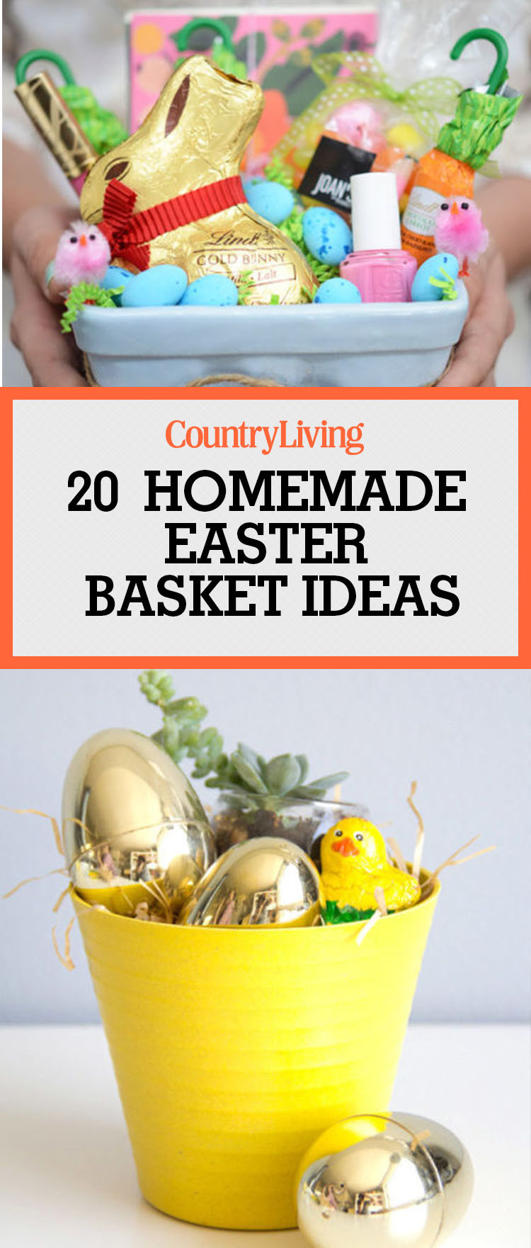 Gift Ideas For Easter Baskets
 20 Cute Homemade Easter Basket Ideas Easter Gifts for