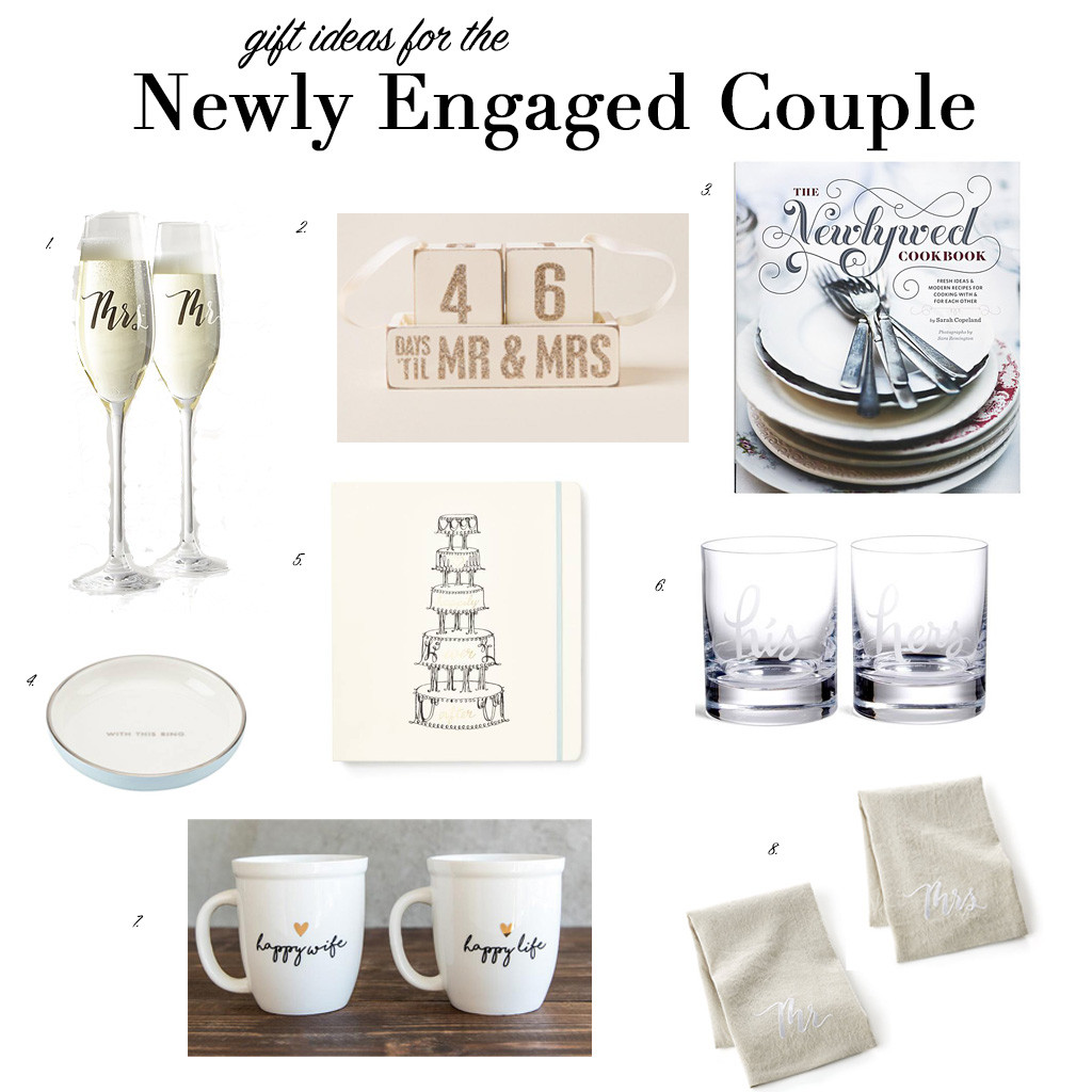 Gift Ideas For Engaged Couple
 Gift Ideas for the Newly Engaged Couple