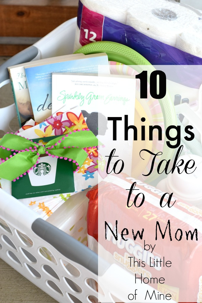 Gift Ideas For Family With New Baby
 Survival Kits for New Moms This Little Home of Mine