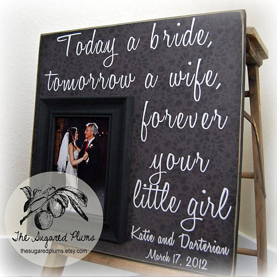 Gift Ideas For Father Of The Bride
 Wedding Gift Ideas for Dad Father of the Bride Gift Custom