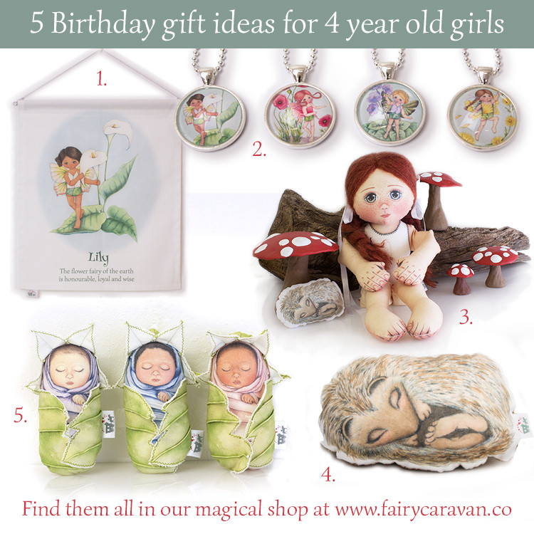 Gift Ideas For Four Year Old Girls
 Magical birthday ts for 4 year old girls Fairy Caravan