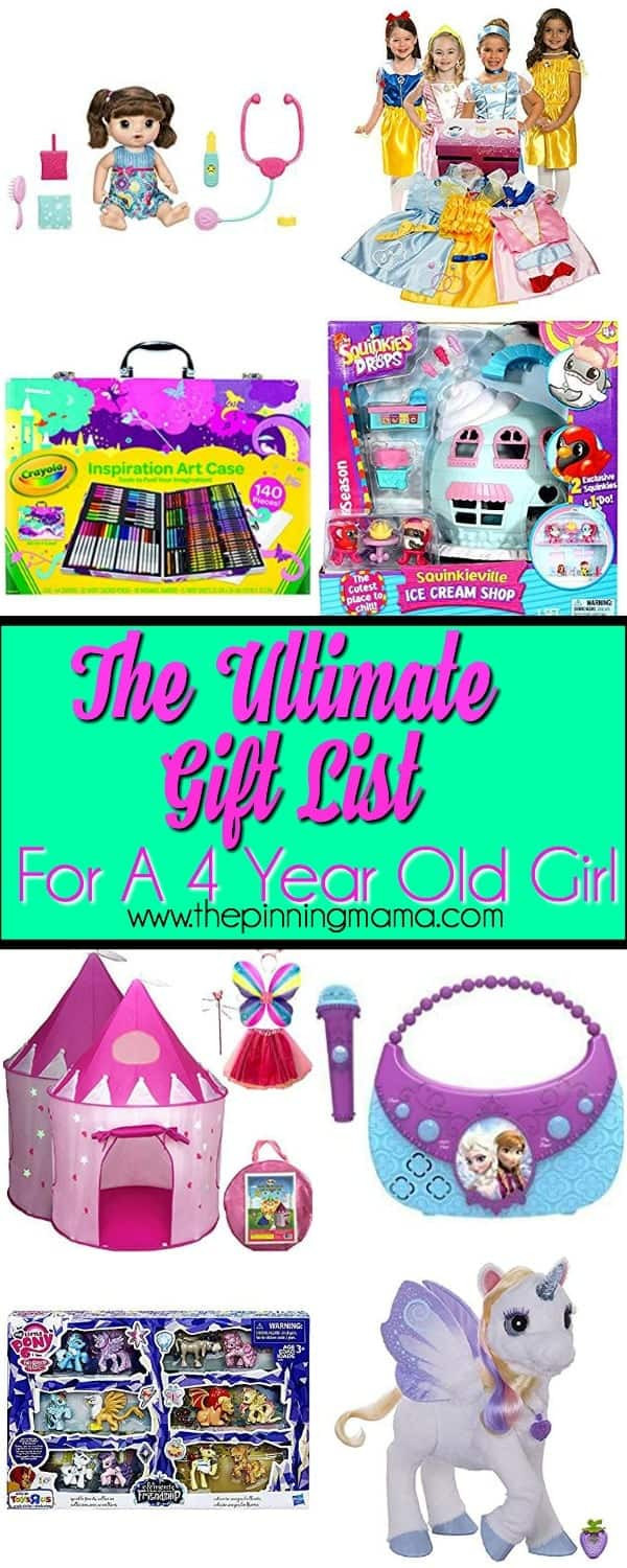Gift Ideas For Four Year Old Girls
 Best Gifts for a 4 year old Girl • The Pinning Mama