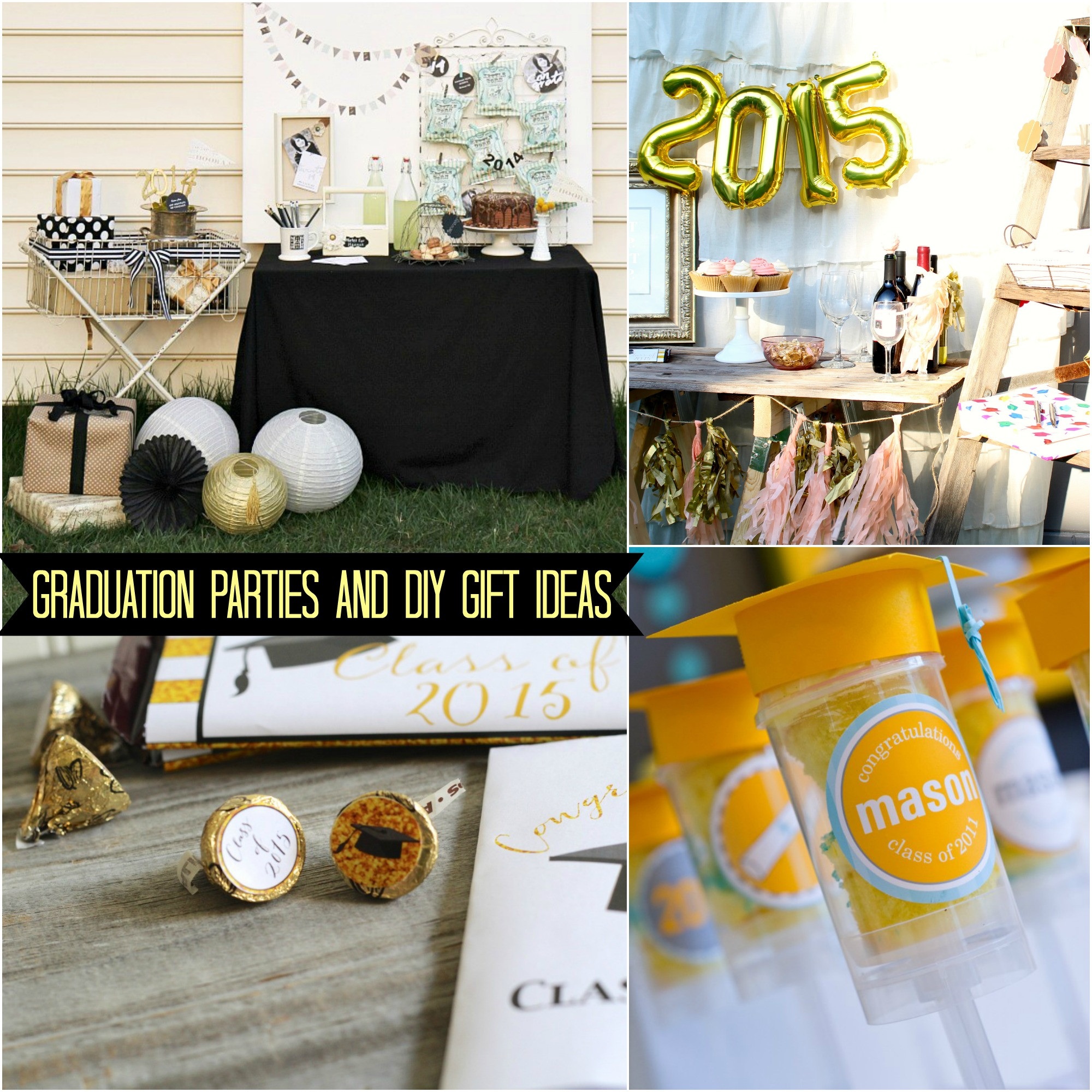 Gift Ideas For Graduation Party
 Graduation Parties and DIY Gift Ideas