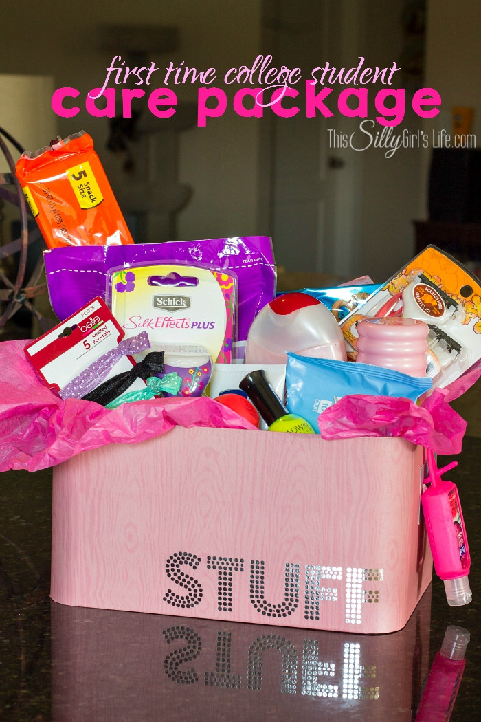 Gift Ideas For High School Girls
 First Time College Student Care Package This Silly Girl