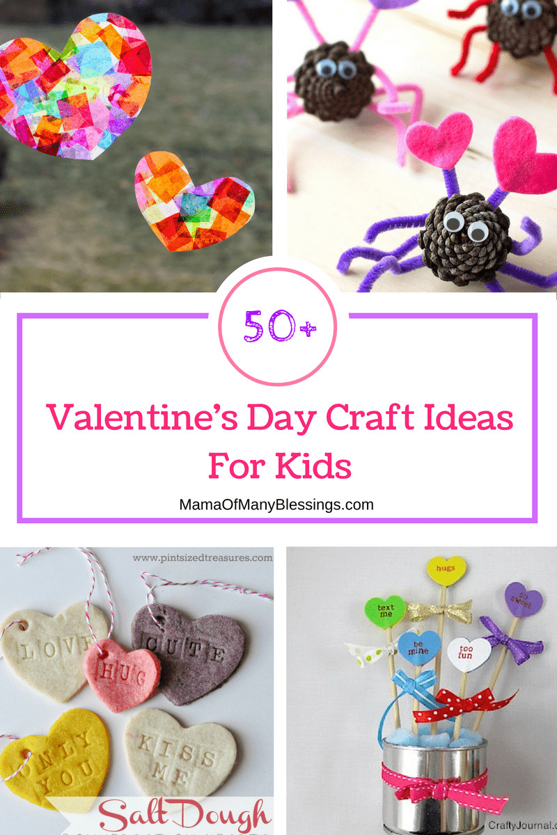Gift Ideas For Kids For Valentines Day
 50 Awesome Quick and Easy Kids Craft Ideas for