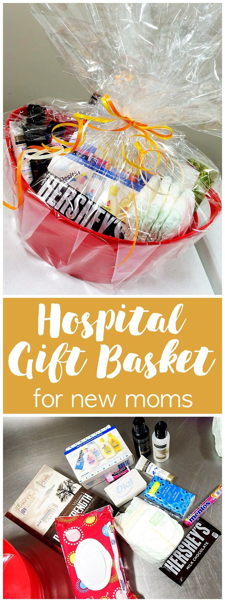 Gift Ideas For Kids In Hospital
 Hospital Gift Basket for a new mom
