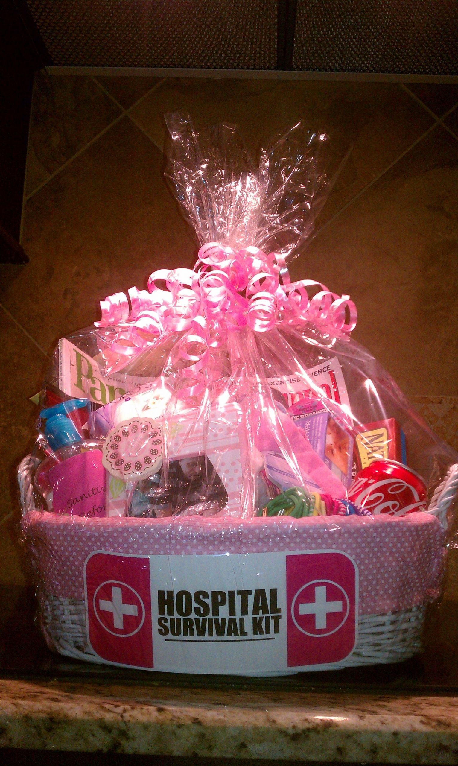 Gift Ideas For Kids In Hospital
 Hospital Survival Kit Got the idea here on Pinterest
