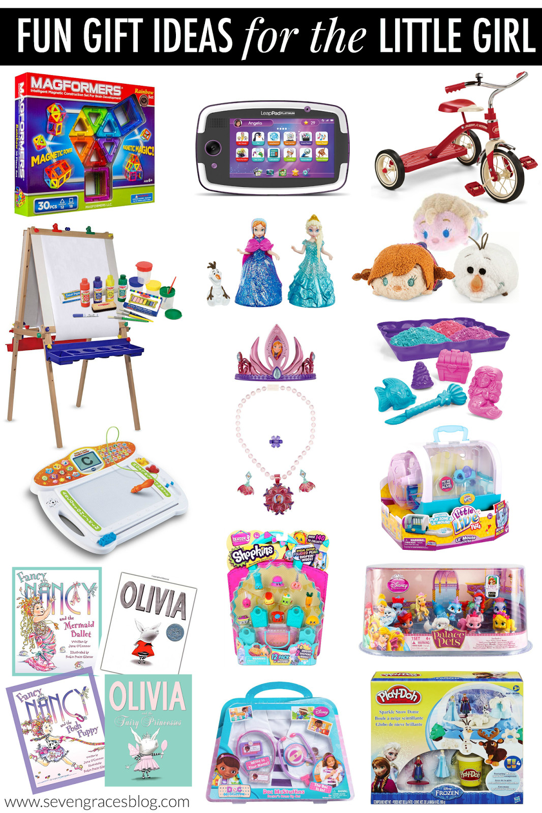 Gift Ideas For Little Girls
 Christmas Gift Ideas for the Little Girl Seven Graces