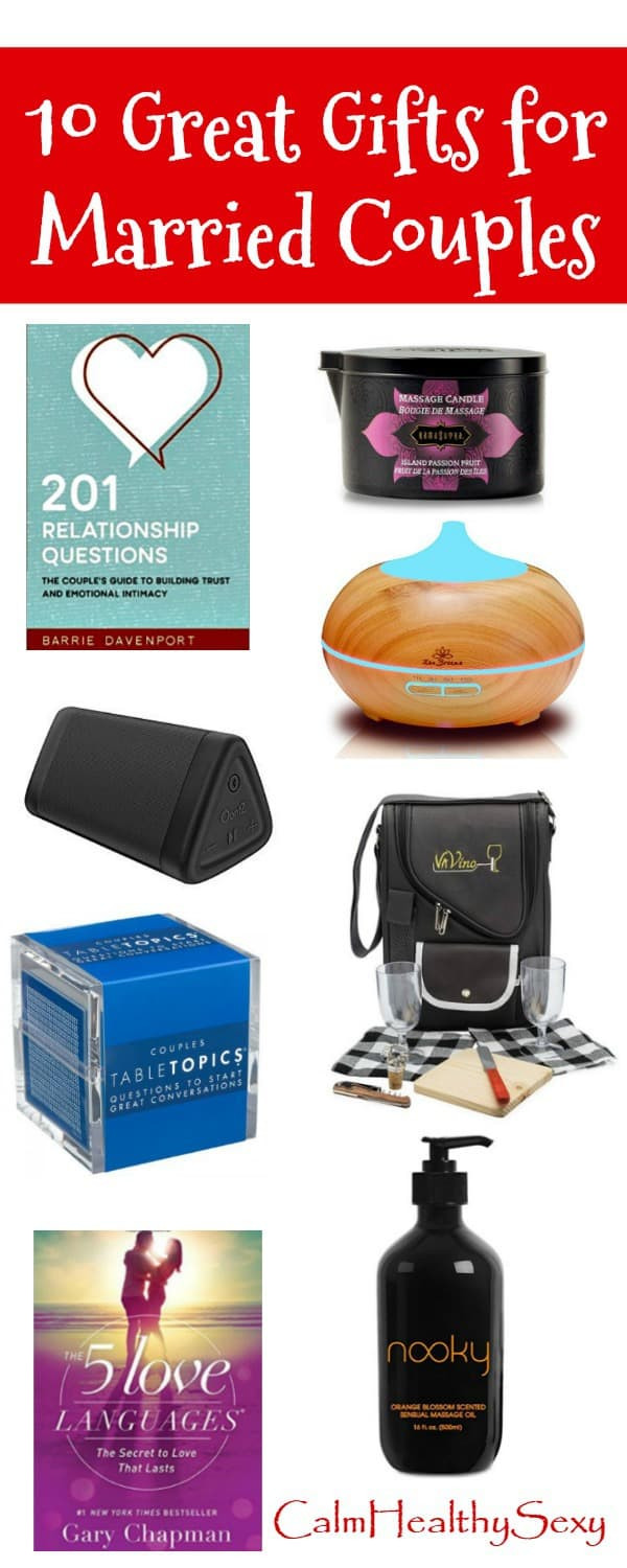 Gift Ideas For Married Couples
 10 Great Gift Ideas for Married Couples Fun and Romantic