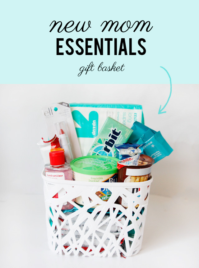 Gift Ideas For Mom To Be At Baby Shower
 what to bring a new mom new mom essentials t basket