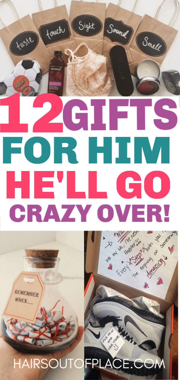 Gift Ideas For My Boyfriend
 12 Cute Valentines Day Gifts for Him