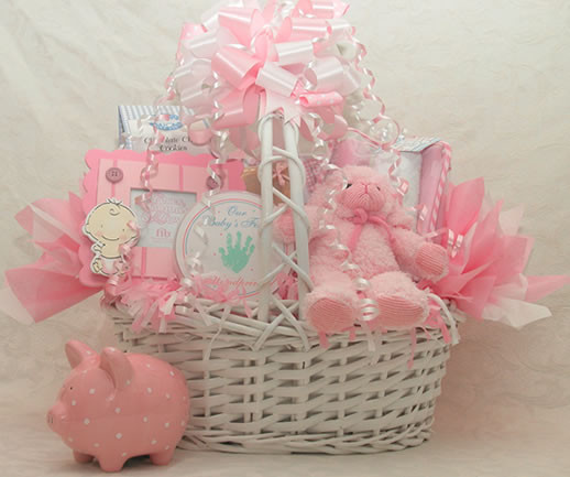 Gift Ideas For New Baby Girl
 Baby Girl – A Gift Basket Full