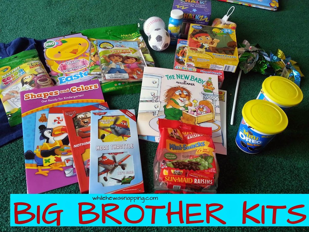 Gift Ideas For Siblings When Baby Is Born
 Big Sibling Kits From the Baby