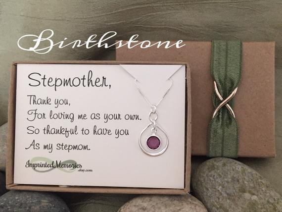 Gift Ideas For Stepmother
 StepMOTHER necklace Gift for Stepmom Sterling Silver