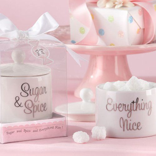 Gift Ideas For Sugar Baby
 "Sugar Spice and Everything Nice" Ceramic Sugar Bowl
