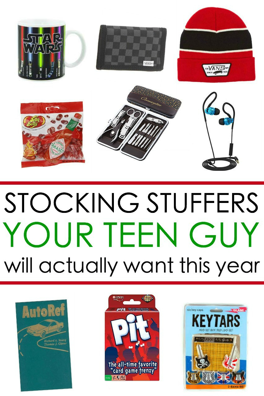 Gift Ideas For Teenage Boys
 65 Awesome Stocking Stuffers for a Teen Guy Teen Boy Gift