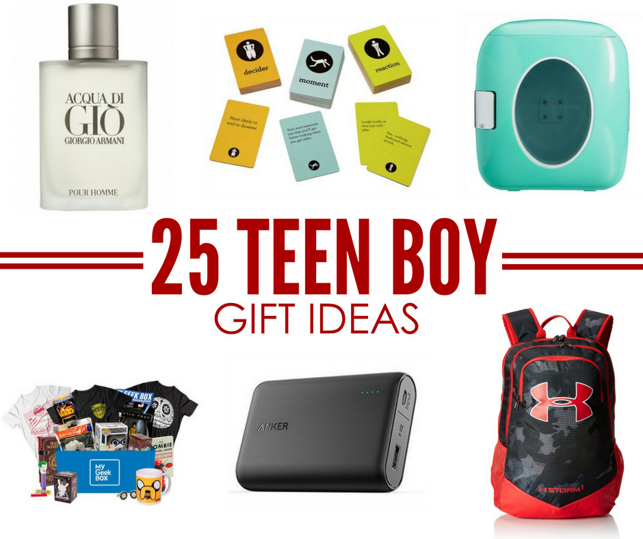 Gift Ideas For Teenage Boys
 25 Teen Boy Gift Ideas Perfect for Christmas or Birthday