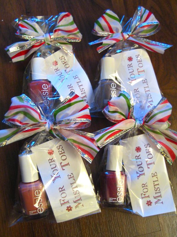 Gift Ideas For Work Christmas Party
 diy nailpolish for your mistle toes