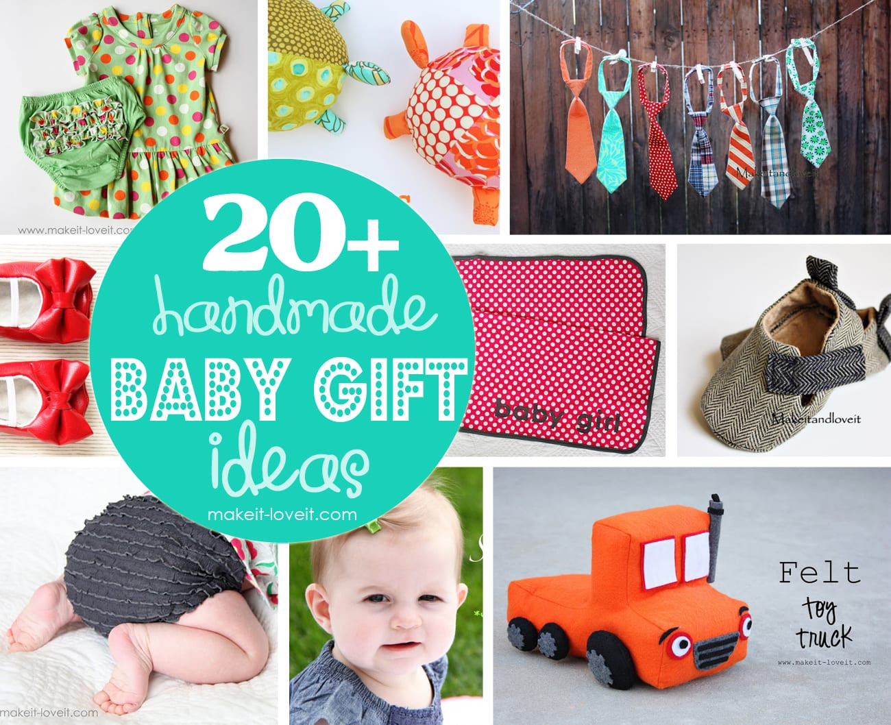 Gift Ideas From Baby
 20 Handmade Craft Ideas for Baby Gifts