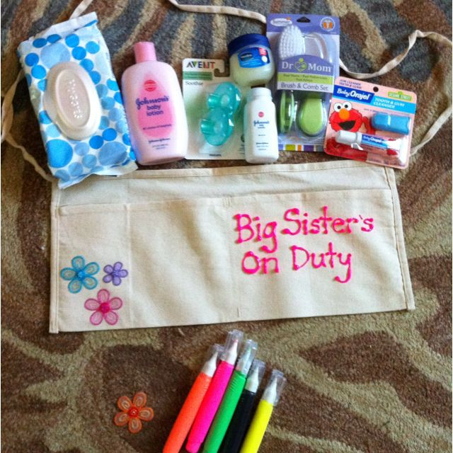 Gift Ideas From Baby To Big Sister
 Big Sister shower t saw this idea online and made it