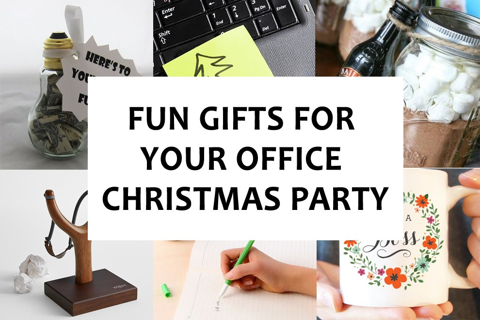 Gift Ideas Office Christmas Party
 Fun Gifts for Your fice Christmas Party Bonjourlife