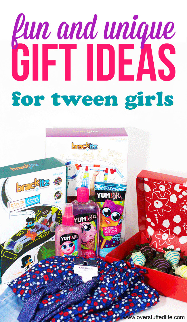 Gift Ideas Tween Girls
 Fun and Unique Gift Ideas for Tween Girls Overstuffed