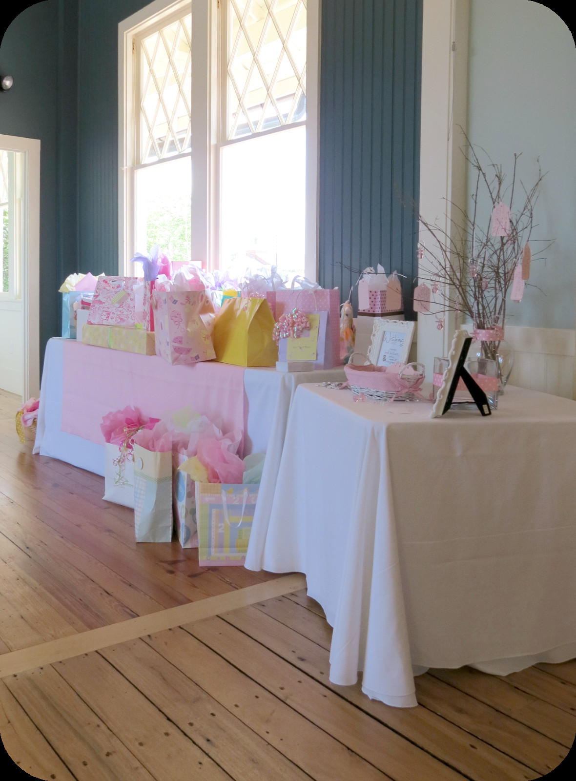 Gift Table Baby Shower Ideas
 Sweet Beginnings Baby Shower